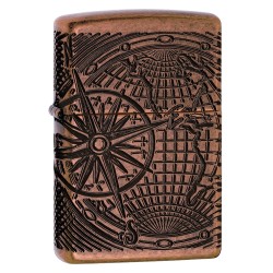 Zippo World Map Design 29853